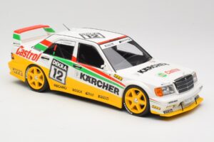 Mercedes 190E 2.5-16 EVO II W201 #12 Team Mass Schons J. van Ommen DTM 1992 Minichamps 1:18 155923612 Kov – obrázok 2 z 6