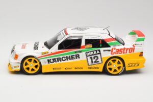 Mercedes 190E 2.5-16 EVO II W201 #12 Team Mass Schons J. van Ommen DTM 1992 Minichamps 1:18 155923612 Kov – obrázok 5 z 6