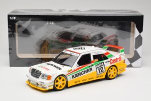 Mercedes 190E 2.5-16 EVO II W201 #12 Team Mass Schons J. van Ommen DTM 1992 Minichamps 1:18 155923612 Kov – obrázok 6 z 6