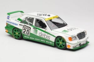 Mercedes 190E 2.5-16 EVO II W201 #20 Team Zakspeed M. Schumacher DTM 1991 Minichamps 1:18 155913620 Kov – obrázok 2 z 6
