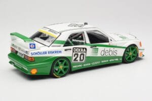 Mercedes 190E 2.5-16 EVO II W201 #20 Team Zakspeed M. Schumacher DTM 1991 Minichamps 1:18 155913620 Kov – obrázok 3 z 6