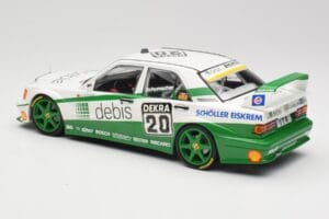 Mercedes 190E 2.5-16 EVO II W201 #20 Team Zakspeed M. Schumacher DTM 1991 Minichamps 1:18 155913620 Kov – obrázok 4 z 6