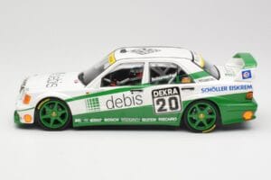 Mercedes 190E 2.5-16 EVO II W201 #20 Team Zakspeed M. Schumacher DTM 1991 Minichamps 1:18 155913620 Kov – obrázok 5 z 6