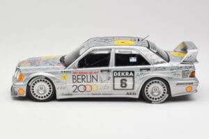 Mercedes 190E 2.5-16 EVO II W201 #6 Team AMG Mercedes K. Rosberg DTM 1992 Minichamps 1:18 155923606 Kov – obrázok 5 z 6