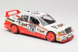 Mercedes 190E 2.5-16 EVO II W201 #78 Team AMG E. Lohr DTM 1991 Minichamps 1:18 155913678 Kov – obrázok 2 z 6