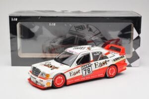 Mercedes 190E 2.5-16 EVO II W201 #78 Team AMG E. Lohr DTM 1991 Minichamps 1:18 155913678 Kov – obrázok 6 z 6