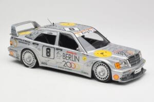Mercedes 190E 2.5-16 EVO II W201 #8 Zung Fu E. Lohr Guia Race Macau 1992 Minichamps 1:18 155923608 Kov – obrázok 2 z 6