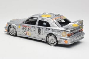 Mercedes 190E 2.5-16 EVO II W201 #8 Zung Fu E. Lohr Guia Race Macau 1992 Minichamps 1:18 155923608 Kov – obrázok 4 z 6