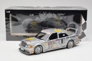 Mercedes 190E 2.5-16 EVO II W201 #8 Zung Fu E. Lohr Guia Race Macau 1992 Minichamps 1:18 155923608 Kov – obrázok 6 z 6