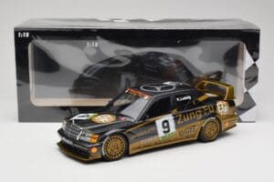 Mercedes 190E 2.5-16 EVO II W201 #9 Zung Fu K. Ludwig Guia Race Macau 1991 Minichamps 1:18 155913609 Kov – obrázok 6 z 6