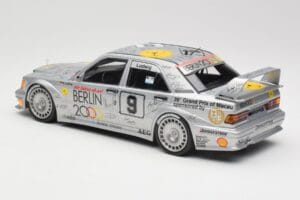 Mercedes 190E 2.5-16 EVO II W201 #9 Zung Fu K. Ludwig Guia Race Macau 1992 Minichamps 1:18 155923609 Kov – obrázok 4 z 6
