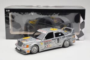 Mercedes 190E 2.5-16 EVO II W201 #9 Zung Fu K. Ludwig Guia Race Macau 1992 Minichamps 1:18 155923609 Kov – obrázok 6 z 6