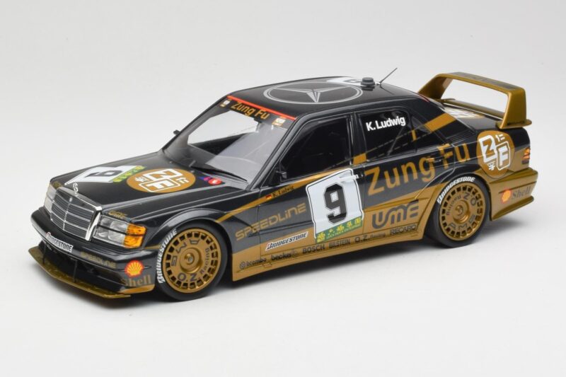 Mercedes 190E 2.5-16 EVO II W201 #9 Zung Fu K. Ludwig Guia Race Macau 1991 Minichamps 1:18 155913609 Kov