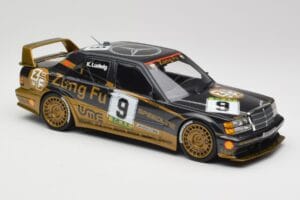 Mercedes 190E 2.5-16 EVO II W201 #9 Zung Fu K. Ludwig Guia Race Macau 1991 Minichamps 1:18 155913609 Kov – obrázok 2 z 6