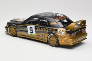 Mercedes 190E 2.5-16 EVO II W201 #9 Zung Fu K. Ludwig Guia Race Macau 1991 Minichamps 1:18 155913609 Kov – obrázok 4 z 6