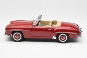 Mercedes 190SL W198 Červený AUTOart 1:18 76116 Kov – obrázok 4 z 8