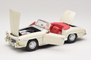 Mercedes 190SL Biely Maisto 1:18 50274 Kov – obrázok 2 z 8
