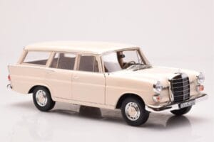 Mercedes 200 Universal W110 Krémový Norev 1:18 183709 Kov – obrázok 6 z 8