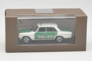 Mercedes 200 W115 Polícia Minichamps 1:43 400034090 Kov – obrázok 4 z 4