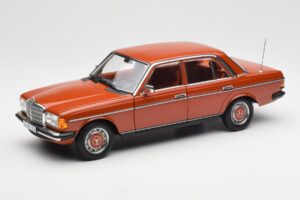 Mercedes 200 W123 English Červený Edícia Dealer Norev 1:18 B66040653 Kov