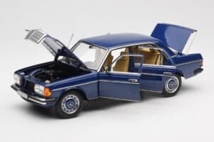 Mercedes 200 W123 Surf Modrý Norev 1:18 183710 Kov – obrázok 2 z 8