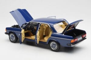 Mercedes 200 W123 Surf Modrý Norev 1:18 183710 Kov – obrázok 5 z 8