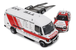 Mercedes 208D + Toyota Celica ST165 Gr.A RAC Safari 1990 Otto 1:18 OT480 Živica – obrázok 2 z 4