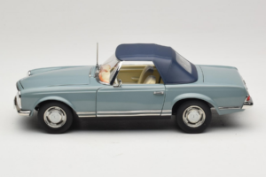 Mercedes 230 SL W113 Horizon Blue Norev 1:18 183992 Kov – obrázok 5 z 9