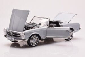 Mercedes 230 SL W113 Pagoda Šedý Norev 1:18 183990 Kov – obrázok 2 z 8