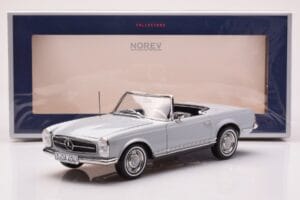 Mercedes 230 SL W113 Pagoda Šedý Norev 1:18 183990 Kov – obrázok 8 z 8