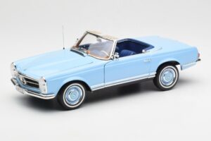 Mercedes 230 SL W113 Pagoda Horizon Modrý Edícia Dealer Norev 1:18 B66040633 Kov