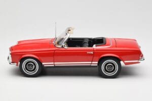 Mercedes 230 SL W113 Pagoda Červený Norev 1:18 B660640596 Kov – obrázok 4 z 8