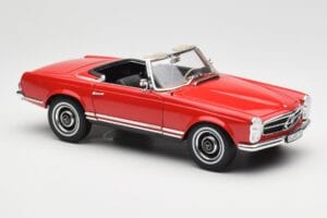 Mercedes 230 SL W113 Pagoda Červený Norev 1:18 B660640596 Kov – obrázok 6 z 8
