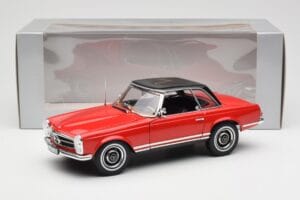 Mercedes 230 SL W113 Pagoda Červený Norev 1:18 B660640596 Kov – obrázok 8 z 8