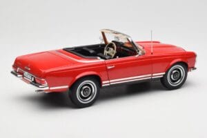 Mercedes 230 SL W113 Pagoda Červený Norev 1:18 B660640596 Kov – obrázok 3 z 8