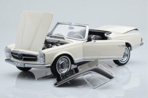 Mercedes 230 SL W113 Pagoda Biely Limitovaná Edícia Norev 1:18 183768 Kov – obrázok 2 z 9