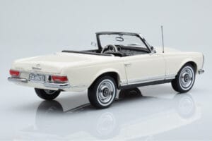 Mercedes 230 SL W113 Pagoda Biely Limitovaná Edícia Norev 1:18 183768 Kov – obrázok 3 z 9