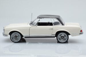 Mercedes 230 SL W113 Pagoda Biely Limitovaná Edícia Norev 1:18 183768 Kov – obrázok 5 z 9