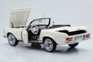 Mercedes 230 SL W113 Pagoda Biely Limitovaná Edícia Norev 1:18 183768 Kov – obrázok 6 z 9