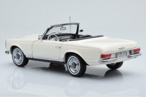 Mercedes 230 SL W113 Pagoda Biely Limitovaná Edícia Norev 1:18 183768 Kov – obrázok 8 z 9