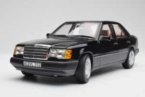 Mercedes 230E W124 AMG Wheels Čierny Limitovaná Edícia Norev 1:18 183950 Kov – obrázok 9 z 12
