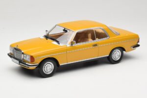 Mercedes 280 CE C123 Sahara Yellow Norev 1:18 183985 Kov