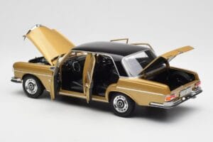 Mercedes 280 SE W108 Béžový Edícia Dealer Norev 1:18 B66040680 Kov – obrázok 5 z 8
