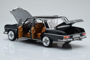 Mercedes 280 SE W108 Zelený Norev 1:18 183935 Kov – obrázok 5 z 8