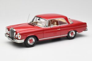 Mercedes 280 SE W108 Červený Norev 1:18 193527 Kov