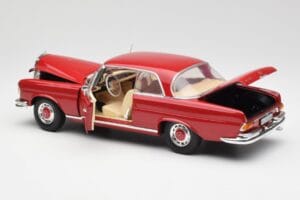 Mercedes 280 SE W108 Červený Norev 1:18 193527 Kov – obrázok 5 z 8
