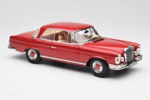 Mercedes 280 SE W108 Červený Norev 1:18 193527 Kov – obrázok 6 z 8