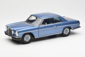 Mercedes 280C/8 W114 Coupe Modrý Metallic AUTOart 1:18 76187 Kov