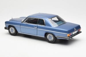 Mercedes 280C/8 W114 Coupe Modrý Metallic AUTOart 1:18 76187 Kov – obrázok 7 z 8