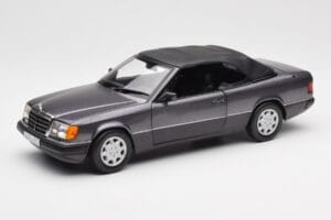 Mercedes 300 CE-24 W124 Kabriolet Fialový Metallic Norev 1:18 183567 Kov – obrázok 3 z 10
